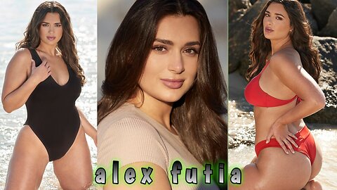 alex futia : Beauty model curve // actress american