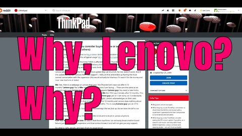 Lenovo goes full Apple: gives customers the shaft on Thunderbolt design flaw 😞