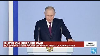Putin Blames The West For Starting The War During His State Of The Nation Speech In Moscow