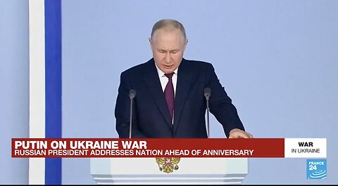 Putin Blames The West For Starting The War During His State Of The Nation Speech In Moscow