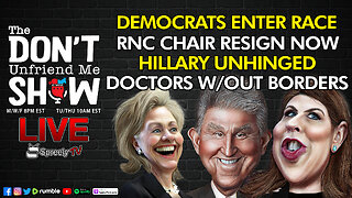 🚨 LIVE | 10NOV23: Democrats Race. HRC is unhinged. Doctors Without Borders. RNC Chair Resign.