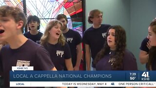 Kansas City-area A Cappella group shines in national tournament, wins title