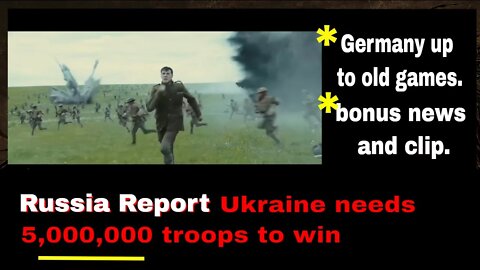 News Report Commentary: Calls for 500k - 5 Million more Ukraine Troops, Censoring Journalist & Bonus