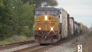 Train Video's from Bascom Ohio September 24, 2022