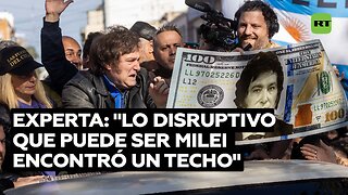 Investigadora del CELAG: "Lo disruptivos que podían sonar Milei y sus mencontró un techo"