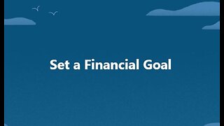 Set a Financial Goal