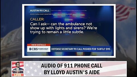 911 Call EXPOSES Defense Secretary's Coverup!