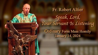 Speak, Lord, Your Servant Is Listening