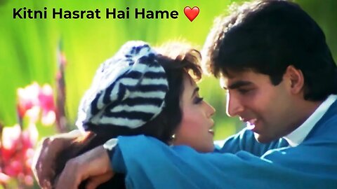 Kitni Hasrat Hai Hame | Love ❤️ Song | Sainik | Akshay Kumar, Ashwini Bhave