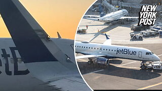 Two JetBlue planes collide on the ground at Boston airport