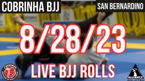 Live BJJ Rolls 8/28/23