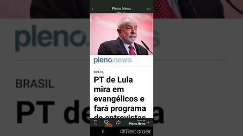 PT de Lula mira em evangélicos e fará programa de entrevistas