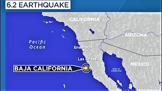 EARTH SHAKING ACTIVITY 6.2 QUAKE OFF BAJA CALIFORNIA-7.0 INDONESIA-IS CERN INVOLVED?*