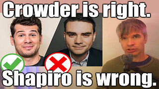 Stephen Crowder is RIGHT. Ben Shapiro is WRONG! Billie Eilish & Last Of Us WRONG! Tim Robbins RIGHT!