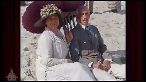 A Day at the Beach: Roaring 20s Footage Restored to Life Beautiful, healthy and happy
