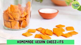 Homemade Vegan Cheez-its - Vegan Recipes