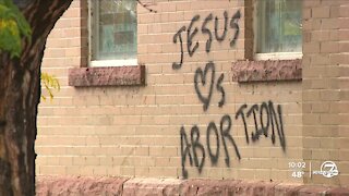 Boulder County Catholic Church vandalized with pro-choice messages