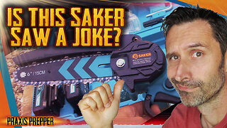 The Saker Mini Chainsaw: Is This a JOKE?