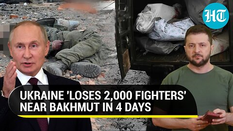 Ukraine 'losing 500 troops daily' in Bakhmut fight; Cost of Zelensky's 'prestige battle' | Details