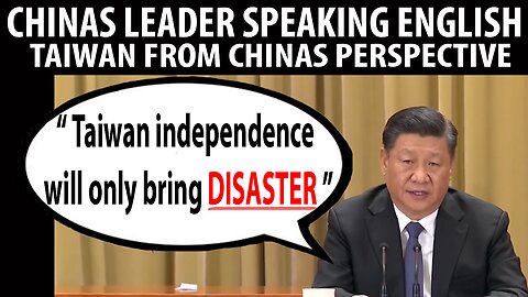 What Does China Think of Taiwan? Xi-Jinping Speaking English FULL SPEECH Jan. 2nd 2019