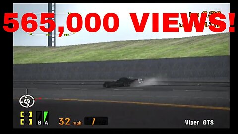 Gran Turismo 3 Like the Wind! 565,000 VIEWS! THANK YOU SO MUCH! Pit Glitch with the Viper!