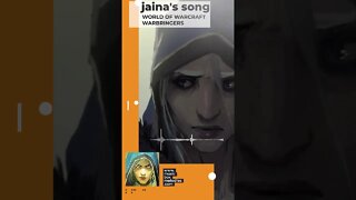 [Music box melodies] - Jaina's Song by World of Warcraft (Warbringers) #Shorts