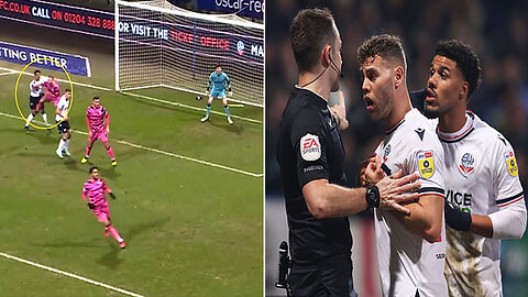 League One Referee Sends Off the WRONG Bolton Player in Farcical Clash with Forest Green