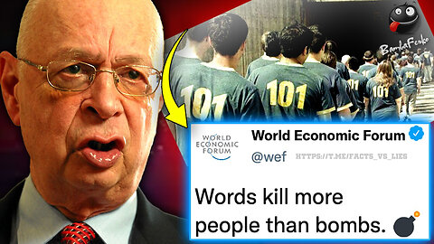 WEF Calls For Free Speech Concentration Camps To Jail 'Thought Crime Terrorists'