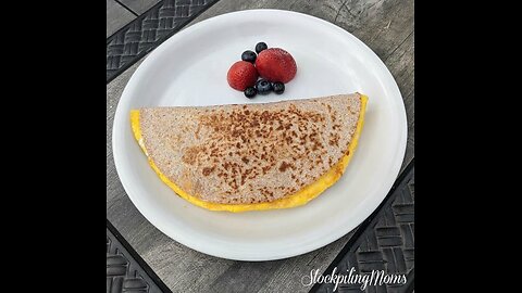 Whip Up An Amazing Breakfast Tortilla Omettle In Just Minutes!