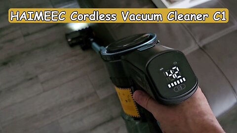 HAIMEEC Cordless Vacuum Cleaner C1, 12 Kpa, LED Light, 6 in 1, Full Review