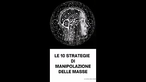 10 Strategie di Manipolazionr delle Masse