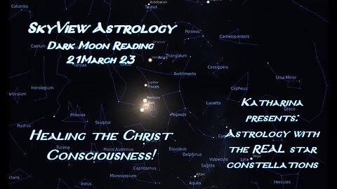 Dark Moon Reading March 23: Healing the Christ Consciousness!