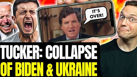 TUCKER: Biden Presidency & Ukraine Tragedies Coming to END | Zelenskyy BEGS for $, Media BETRAYS Joe