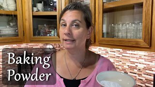 Baking Powder From SCRATCH | Baking Powder Substitute