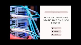 How to Configure Static NAT on CISCO Router