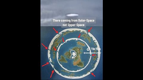 They are coming from “out of our space” (Ice Wall) not from “outer space”