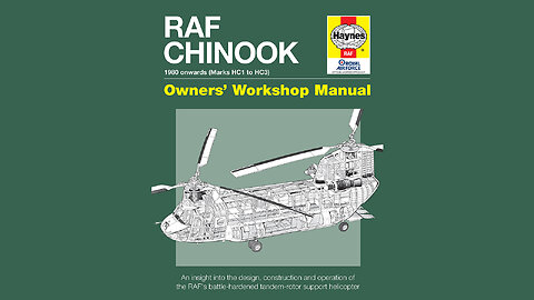 RAF Chinook Helicopter Manual