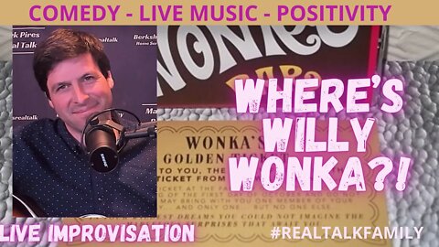 Where’s Willy Wonka? Live Vocal Looping Improvisation on the BeatSeat!