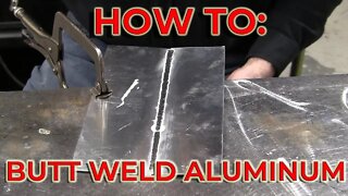 Butt Welding Sheet Metal: TIG with Pulse