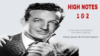 🎺🎺 Harry James Trumpet Method - [HIGH NOTES] 1&2