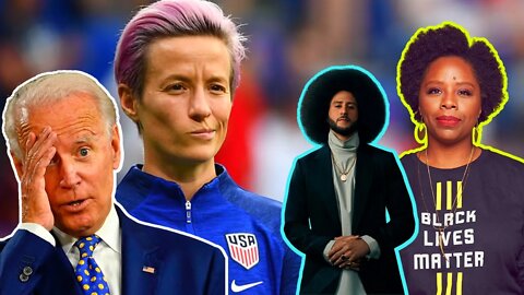 Megan Rapinoe MEGA CRINGE! Thanks The BLM & Colin Kaepernick for Biden's MEDAL OF FREEDOM!