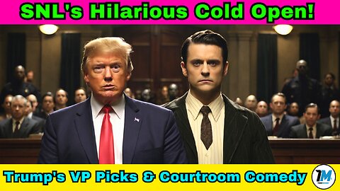 SNL's Hilarious Trump Trial Cold Open - VP Picks & Courtroom Comedy!