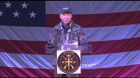 Justin Moon, welcoming remarks at the Annual Rod of Iron Freedom Festival