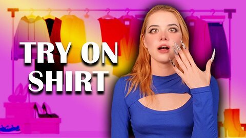 Trying on button-up shirts without buttoning them!