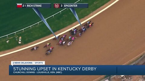 80-1 longshot Rich Strike wins Kentucky Derby