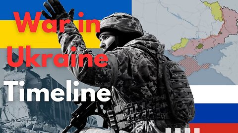 Russo-Ukrainian war timeline map