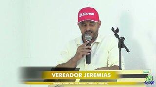 Vereador Jeremias fala de vários assuntos importantes