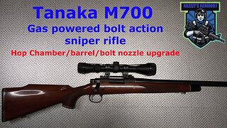 Airsoft Tanaka M700 Hop and barrel upgrade. Action army hop chamber