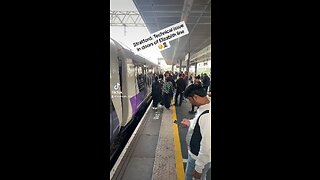 Technical issue in Elizabeth Line at stratford,London