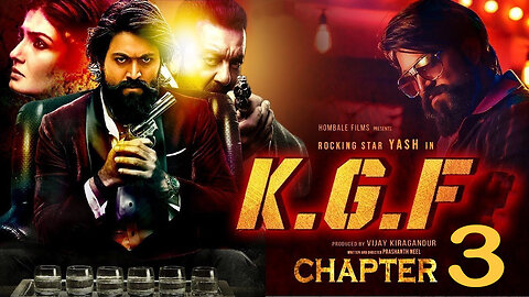 KGF Chapter 3 Official Trailer - Yash - Prasanth Neel - Kgf 3 Trailer